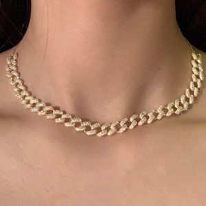 Mini Gold Cuban Choker Necklace